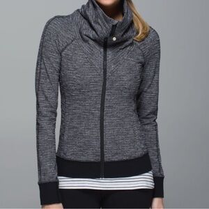 Lululemon Coco Pique Black Be Present Jacket 8